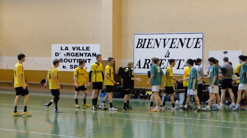 Match Argentan - St-Hilaire (- 18 ans G)