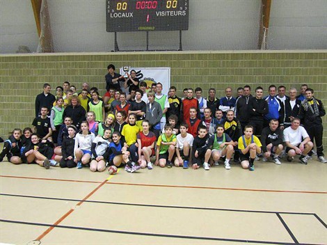 Les participants du 3 tournoi des papas