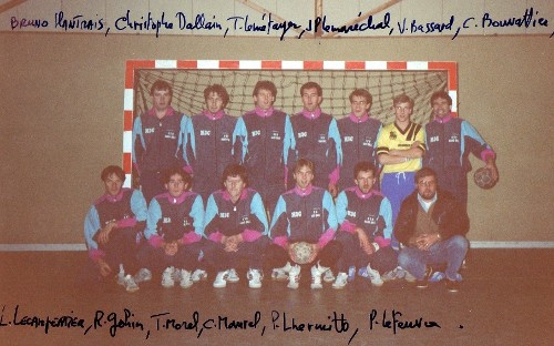 Equipe senior masculine saison 1989-90