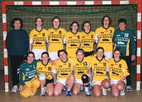 Equipe senior feminine saison 2000-01