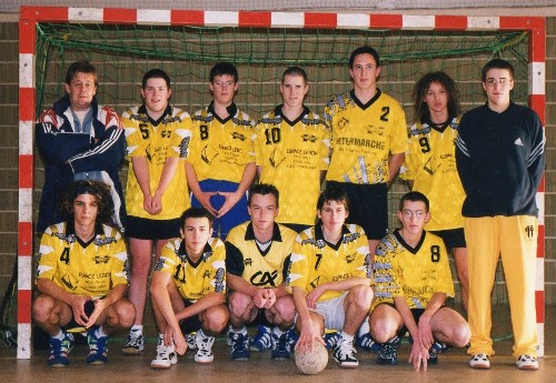 Equipe jeune saison 2000-01